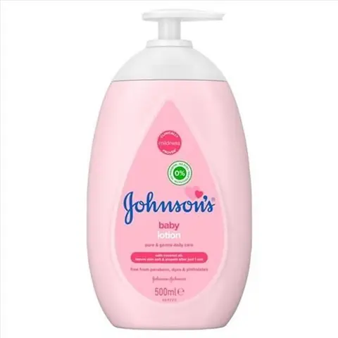 Lotion pour bébé Johnsons - 500ml - Cliniquement prouvée douceur - Sans paraben