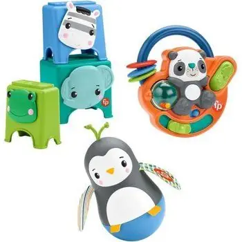 Fisher-Price - Coffret je découvre mes mains - Eveil Bébé - Dès 6 mois