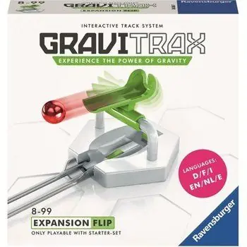 GraviTrax Bloc d'action Flip - Jeu de construction STEM - Circuit de billes créatif - Ravensburger- dès 8 ans