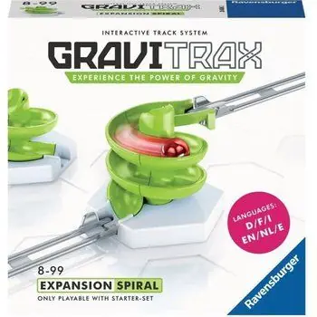 GraviTrax Bloc d'action Spirale - Jeu de construction STEM - Circuit de billes créatif - Ravensburger- dès 8 ans