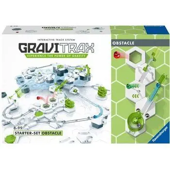 GraviTrax Starter Set Obstacle - Jeu de construction STEM - Circuit de billes créatif - Ravensburger - 175 pièces - dès 8 ans