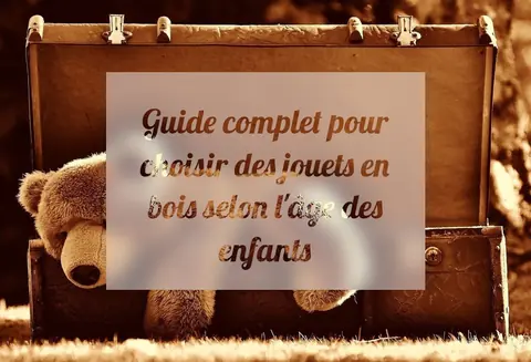Guide complet pour choisir des jouets en bois selon l'âge des enfants