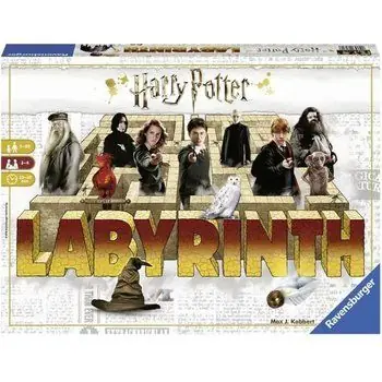 HARRY POTTER Labyrinthe - Ravensburger - Jeu de société famille - Chasse au trésor dans un labyrinthe en mouvement - Dès 7 ans