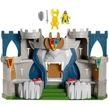 Imaginext - Coffret Château Fort Aventure du Lion avec figurine - Accessoire Figurines - Dès 3 ans