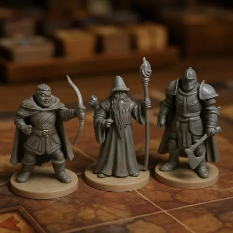 Jeux de société avec figurines : immersion et narration à la maison