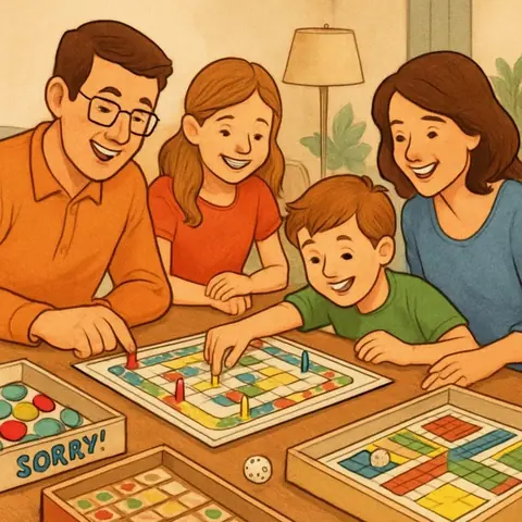 Jeux de société coopératifs pour renforcer la complicité entre frères et sœurs
