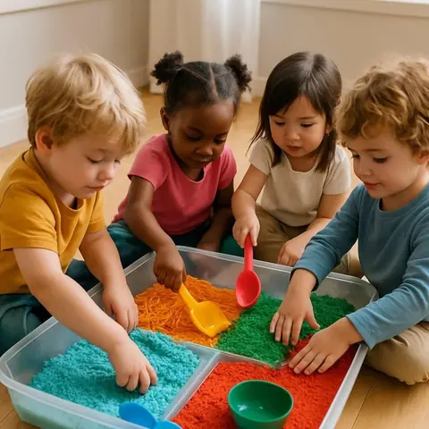 Jeux sensoriels DIY pour enfants de 3 à 7 ans : guide complet et sécurisé