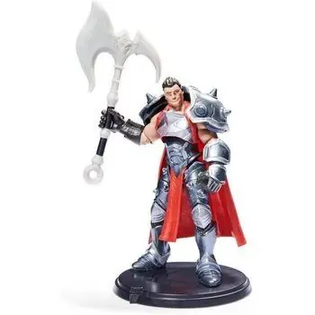 LEAGUE OF LEGENDS - FIGURINE 10 CM DARIUS Main de Noxus - 6062257 - Avec 12 points d'articulation & Accessoires - Jouet Collection