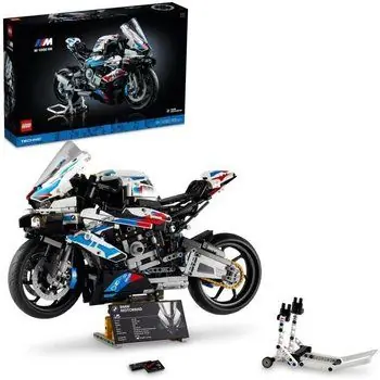 LEGO® 42130 Technic BMW M 1000 RR Modèle Réduit de Moto Pour Adulte, Maquette Pour Construction et Exposition, Idée de Cadeau