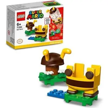 LEGO® 71393 Super Mario Pack de Puissance Mario Abeille, Costume pour Jouet à Collectionner