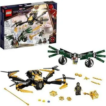 LEGO® 76195 Marvel Le Drone de Duel de Spider-Man, Kit de Construction, Jouet Enfant +7 ans, Cadeau de Noël, d’Anniversaire