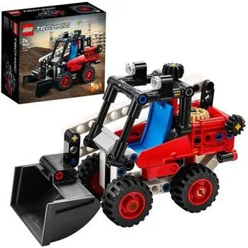 LEGO® Technic 42116 Chargeuse compacte 2-en-1 pelleteuse et tracteur, véhicule de chantier jouet pour enfant