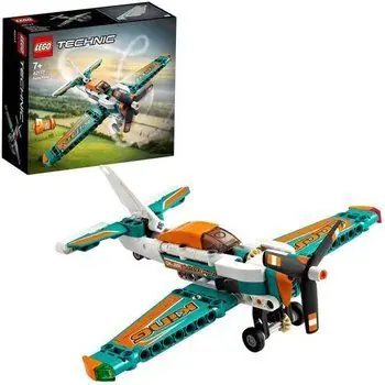 LEGO® Technic 42117 Avion de course, Avion à réaction 2-en-1, Jeu de construction avion pour les enfants de 7 ans et plus