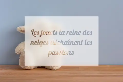 Les jouets la reine des neiges déchaînent les passions