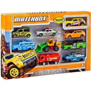MATCHBOX Coffret de 9 petites voitures (modèles aléatoires) - 3 ans et +