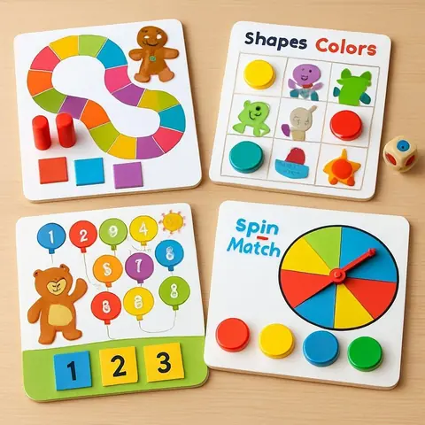 Meilleurs jeux de société pour tout-petits : succès des premières expériences ludiques