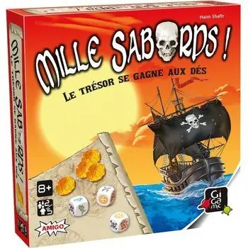 Mille sabords - Jeu de carte famille - GIGAMIC