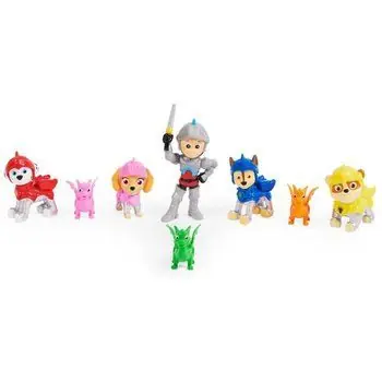 MULTIPACK DE 8 FIGURINES RESCUE KNIGHTS La Pat' Patrouille