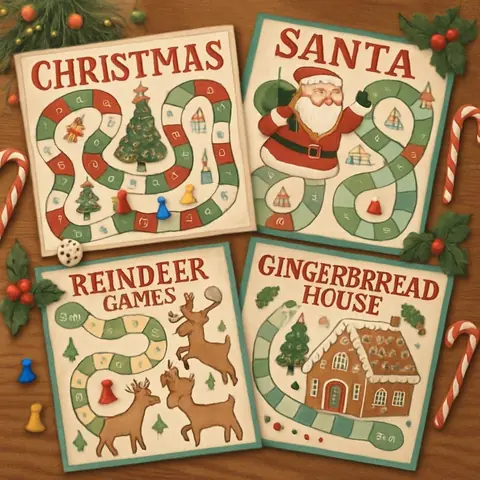 Organiser une soirée jeux de société à thème Noël réussie avec vos enfants