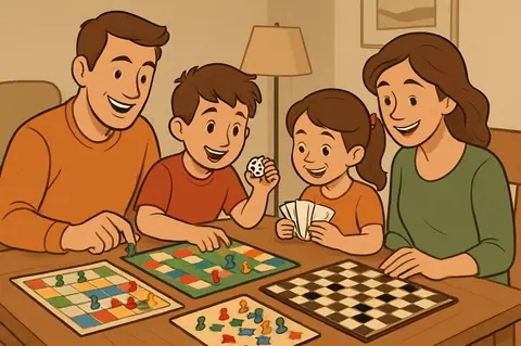 Organiser une soirée jeux de société spéciale Noël pour des moments conviviaux parents-enfants