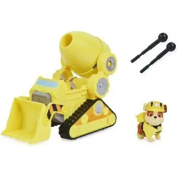 PAT PATROUILLE LE FILM - VÉHICULE + FIGURINE RUBEN - 6061908 - Véhicule Secours Avec fonction Transformation et Figurine