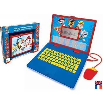 PAT' PATROUILLE Ordinateur éducatif bilingue (FR/EN) enfant LEXIBOOK - 124 activités
