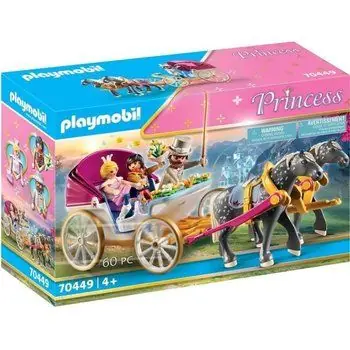 PLAYMOBIL - 70449 - Calèche et couple royal