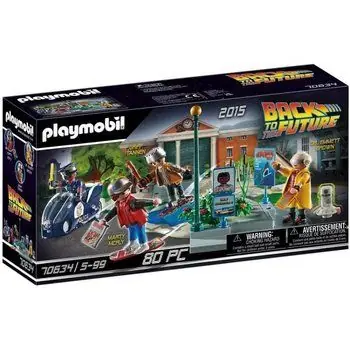 PLAYMOBIL - 70634 -  Retour vers le Futur - Course d'Hoverboard