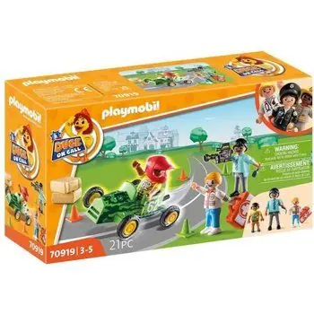 PLAYMOBIL - 70919 - DUCK ON CALL - Secouriste et pilote