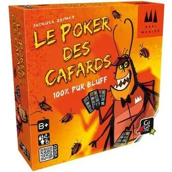 Poker des cafards - GIGAMIC - Jeu de société