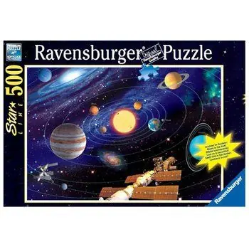 Puzzle Star Line 500 p - Le système solaire