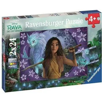 Puzzles 2x24 p - Sisu, le dernier dragon / Disney Raya et dernier dragon