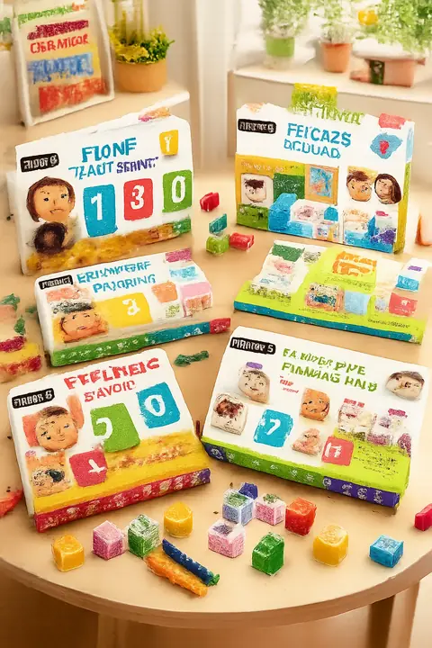 4 jeux Nathan pour apprendre les chiffres en maternelle