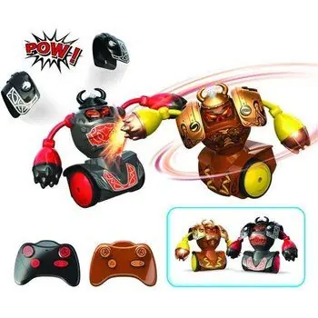 Robot Boxeur Kombat Viking Bi Pack -Télécommandé - 88059 - 14 cm Pack 2 robots - YCOO by Silverlit