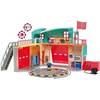 SAM LE POMPIER Caserne Pontypandy +  1 figurine