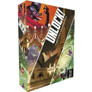 Space Cowboys - Unlock! : Timeless Adventures - Unbox Now - Jeu de société - À partir de 10 ans - 1 à 6 joueurs - 60 minutes