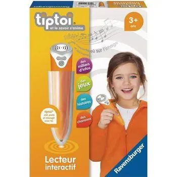 tiptoi® - Le lecteur interactif -  Ravensburger - Jeu électronique éducatif sans écran et en français - Dès 3 ans