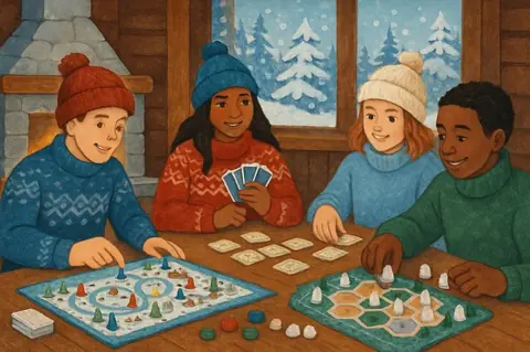 Top jeux de société pour occuper les enfants pendant les vacances d’hiver