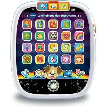VTECH BABY - Lumi Tablette des Découvertes Blanche - Tablette Enfant