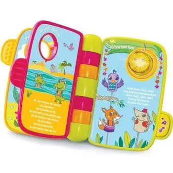 VTECH BABY - P'tit Livre Enchanté - Mes Premières Comptines