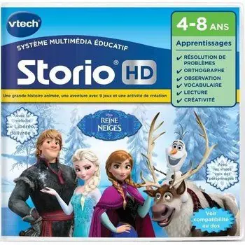 VTECH - Jeu Éducatif Storio - La Reine Des Neiges