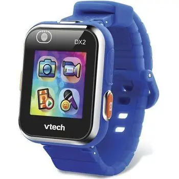 VTECH - Kidizoom Smartwatch Connect  DX2 Bleue - Montre Photos et Vidéos