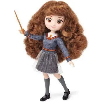 WIZARDING WORLD - POUPÉE 20 CM HERMIONE GRANGER - 6061835 - Poupée articulée Avec uniforme Pourdlard avec 5 points d'articulation