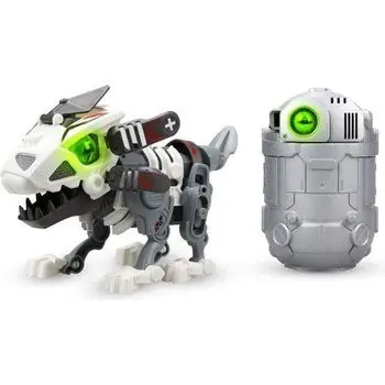 YCOO -MEGA BIOPOD - Robot Dinosaure intéractif dans sa capsule - 25 pièces - Dès 5 ans