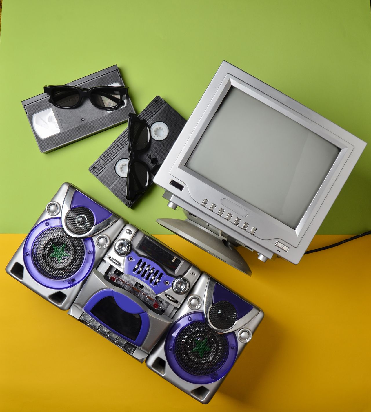 Appareils électroniques rétro des années 90