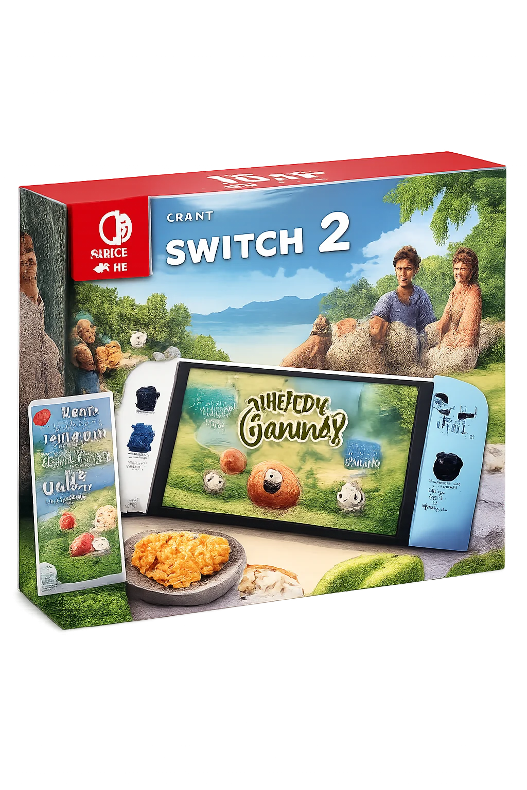 Pack Nintendo Switch 2 avec Pokémon Pokopia, console en mode portable pour une famille estivale.