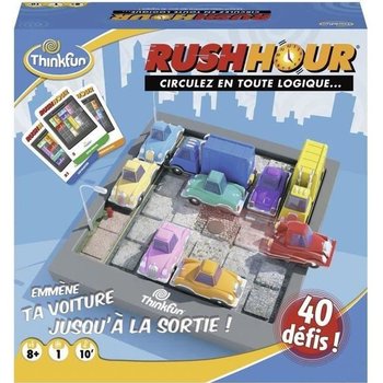 Rush Hour – Ravensburger – Casse-tête Think Fun – 40 défis 4 niveaux – A jouer seul ou plusieurs dès 8 ans – Français inclus