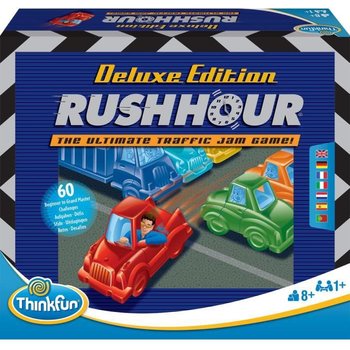 Rush Hour Deluxe – Ravensburger – Casse-tête Think Fun – 60 défis 5 niveaux – Dès 8 ans – Français inclus