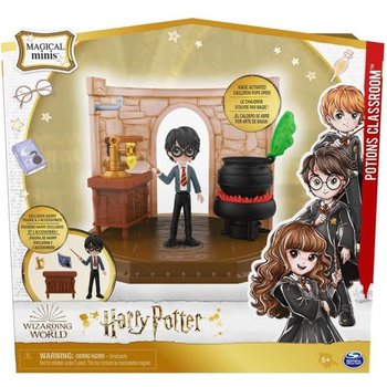 Harry Potter – Playset Cours de Potion Magical Minis – 6061847 – Figurine exclusive et Accessoires – Wizard World