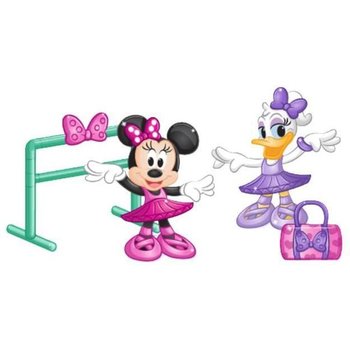 Minnie, 2 figurines articulées 7,5 cm avec accessoires, Thème Ballerine, Jouet pour enfants dès 3 ans, MCN172